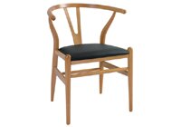 皮面实木Y椅 Y Chair A